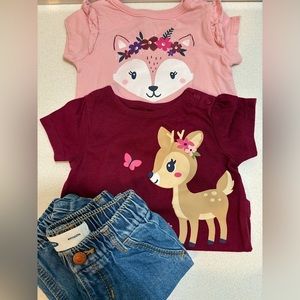 Bundle outfit - 3-6 month - girls